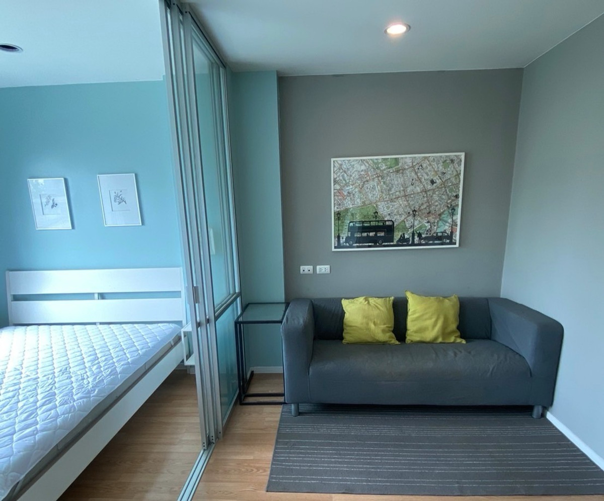 For RentCondoOnnut, Udomsuk : Condo for rent Lumpini Ville On Nut 46, fully decorated with furniture and electrical appliances.