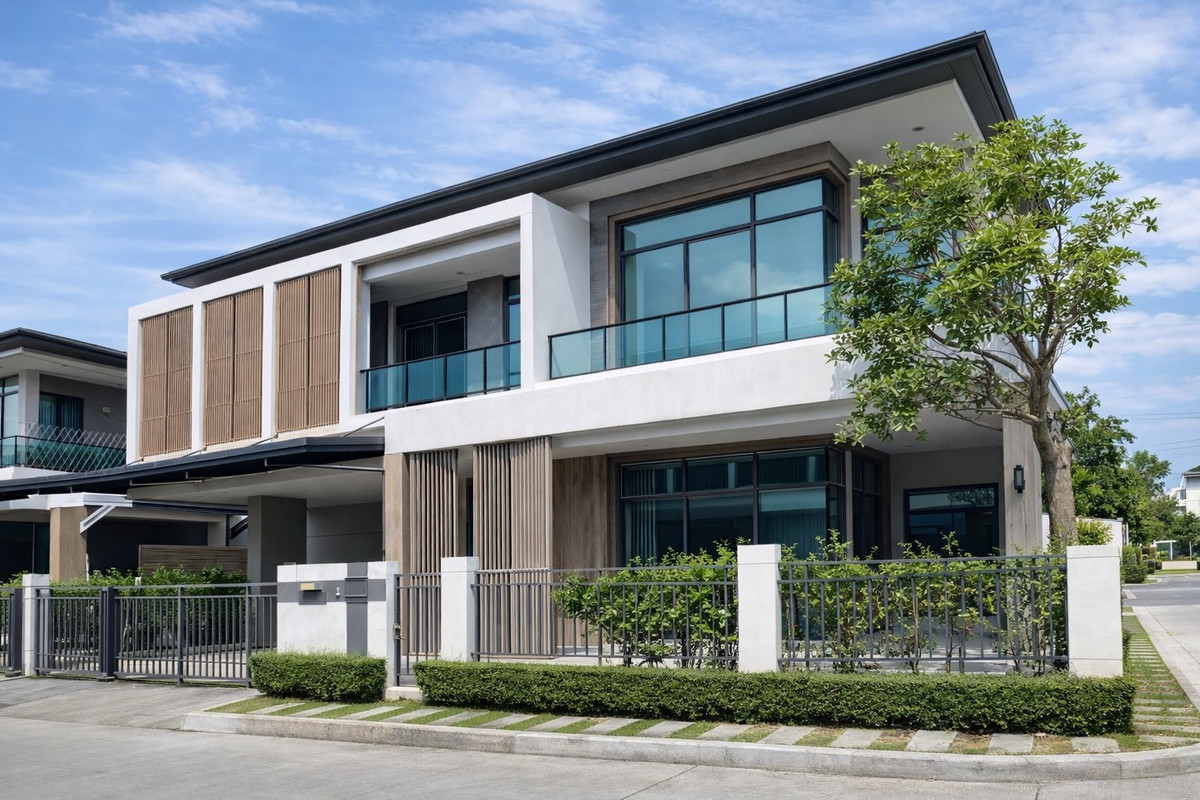 For RentHouseVipawadee, Don Mueang, Lak Si : 🏡 Single house for rent, Bangkok Boulevard project, Don Mueang - Chaengwattana ✨ Corner house | Big functions | Beautiful house ready to move in