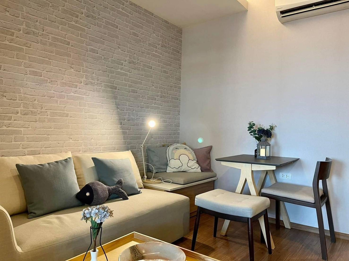 For RentCondoRama3 (Riverside),Satupadit : For rent 1 bedroom, 1 bathroom, U Delight Residence Riverfront Rama 3.