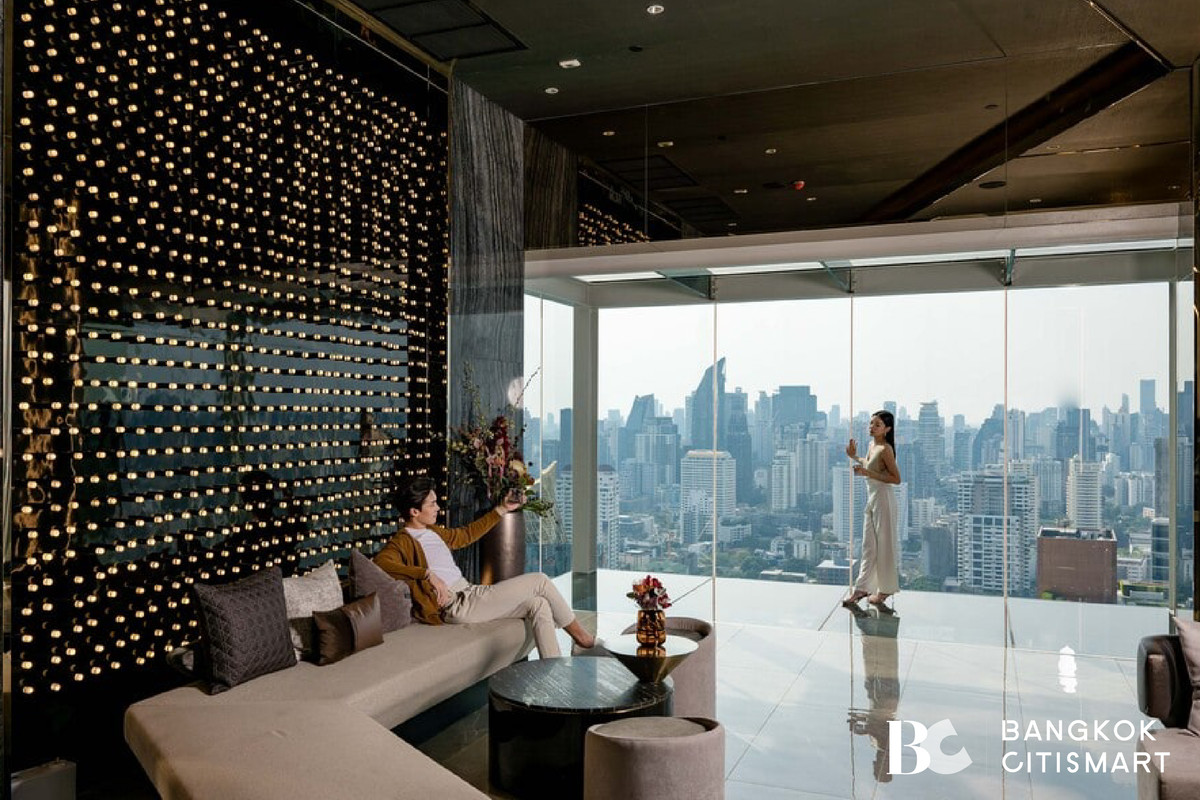 For RentCondoSukhumvit, Asoke, Thonglor : 🔥 Ready to move in, Park Origin Thonglor (2 bedrooms, 45.5 sq.m.), west side room, city view, interested: 0952072852 (Kate)