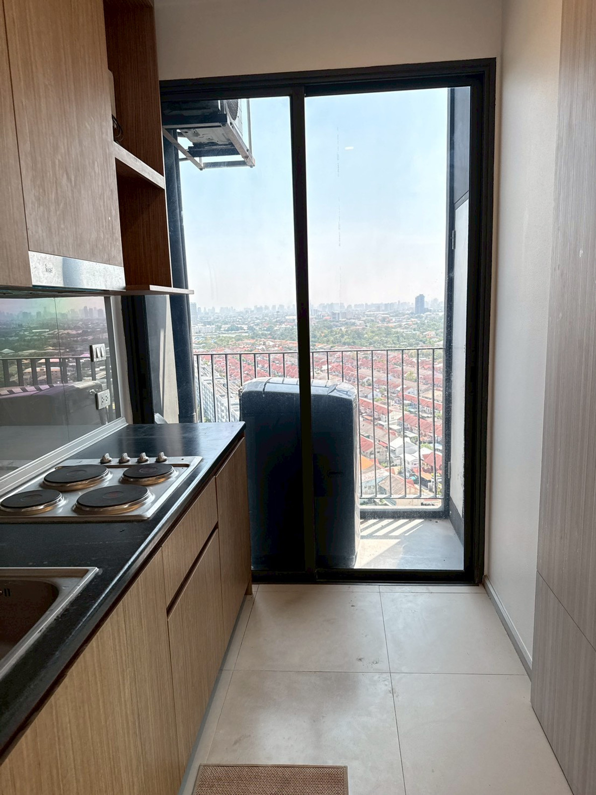 For RentCondoNonthaburi, Bang Yai, Bangbuathong : Condo GROW Rattanathibet, new, beautiful room, available and ready for rent, 2 bedrooms, 2 bathrooms, please inquire.