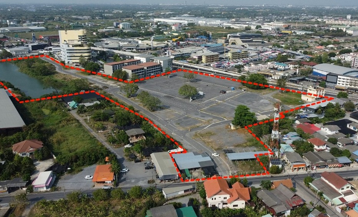 ขายที่ดินปทุมธานี รังสิต ธรรมศาสตร์ : ที่ดินแปลงใหญ่ติดถนนติวานนท์ เมืองปทุมธานี 