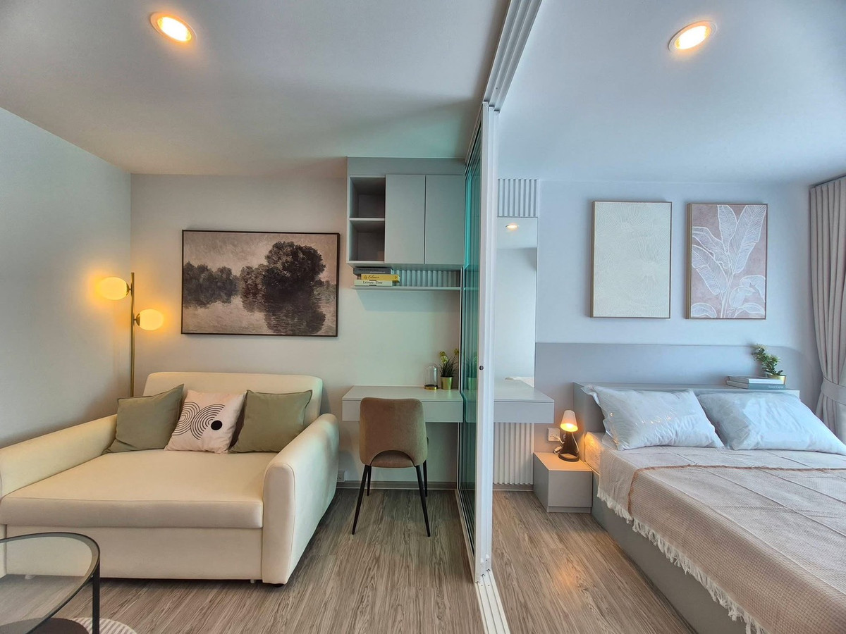 For RentCondoBangna, Bearing, Lasalle : Cha 1 bedroom 1 bathroom Regent Home Bangna (new project)