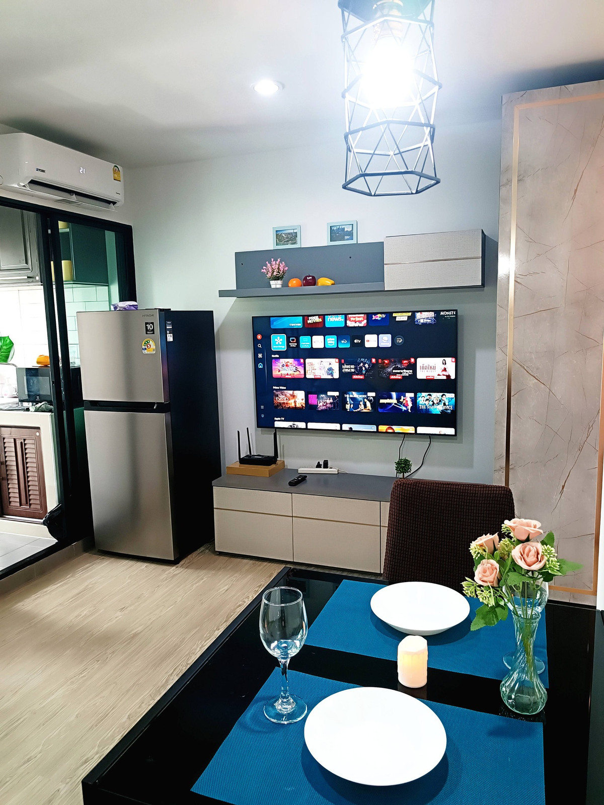 For RentCondoOnnut, Udomsuk : #E342🎉020469 Condo for Rent at RYE Condo Sukhumvit 101/1