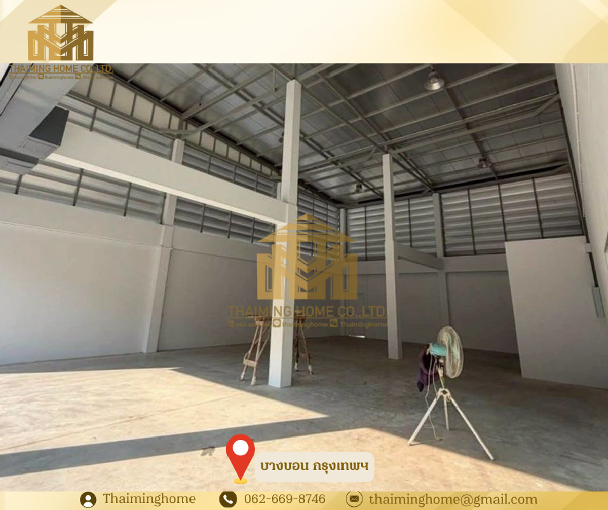 For RentWarehouseEakachai, Bang Bon : Warehouse with office for rent, size 400 sq m, Bang Bon, Bangkok (Property Code TW06-3726)