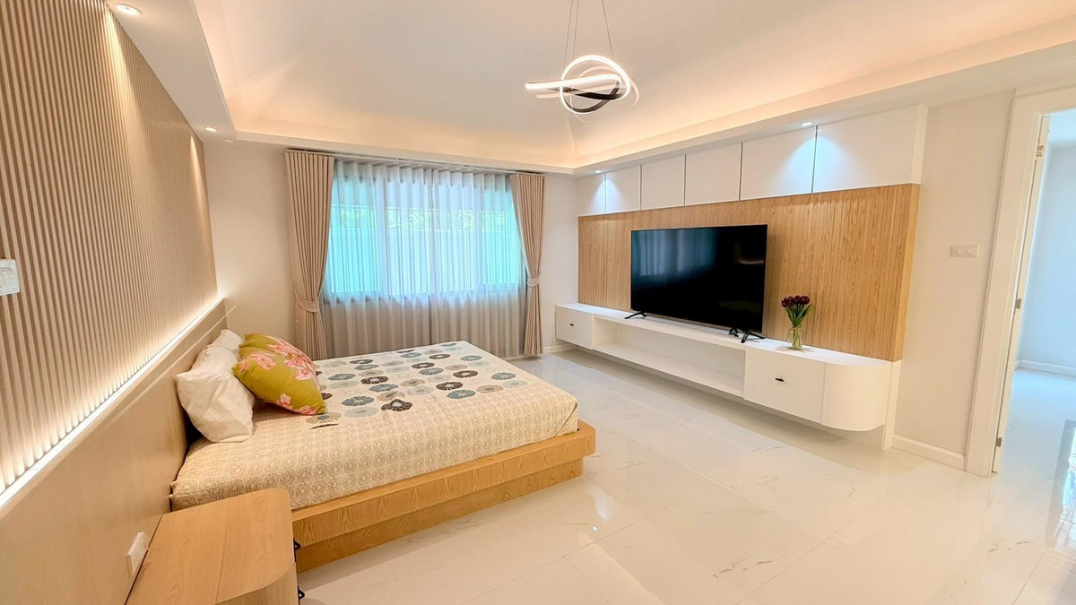 For SaleHousePattaya, Bangsaen, Chonburi : Detached House Nibbana Shade / 4 Bedrooms (FOR SALE) AM100