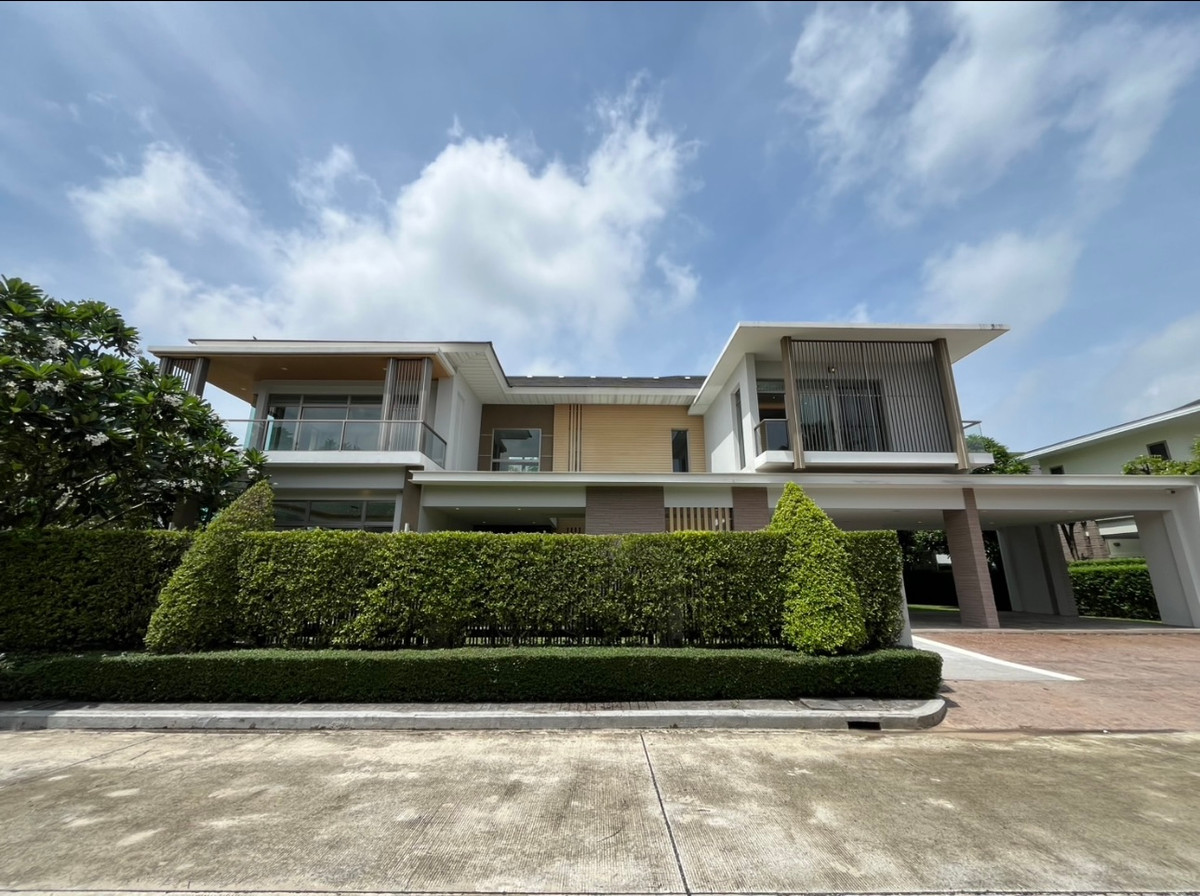 ขายบ้านมีนบุรี-ร่มเกล้า : ขายด่วนบ้านเดี่ยว บ้านใหม่ เพอเฟศ มาสเตอร์พีช รามคำแหง164 มีสระว่ายน้ำ น้ำตก ใกล้รร.นานาชาติร่วมฤดี 