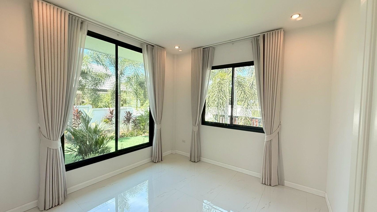 For SaleHousePattaya, Bangsaen, Chonburi : Detached House Nibbana Shade / 4 Bedrooms (FOR SALE) AM100