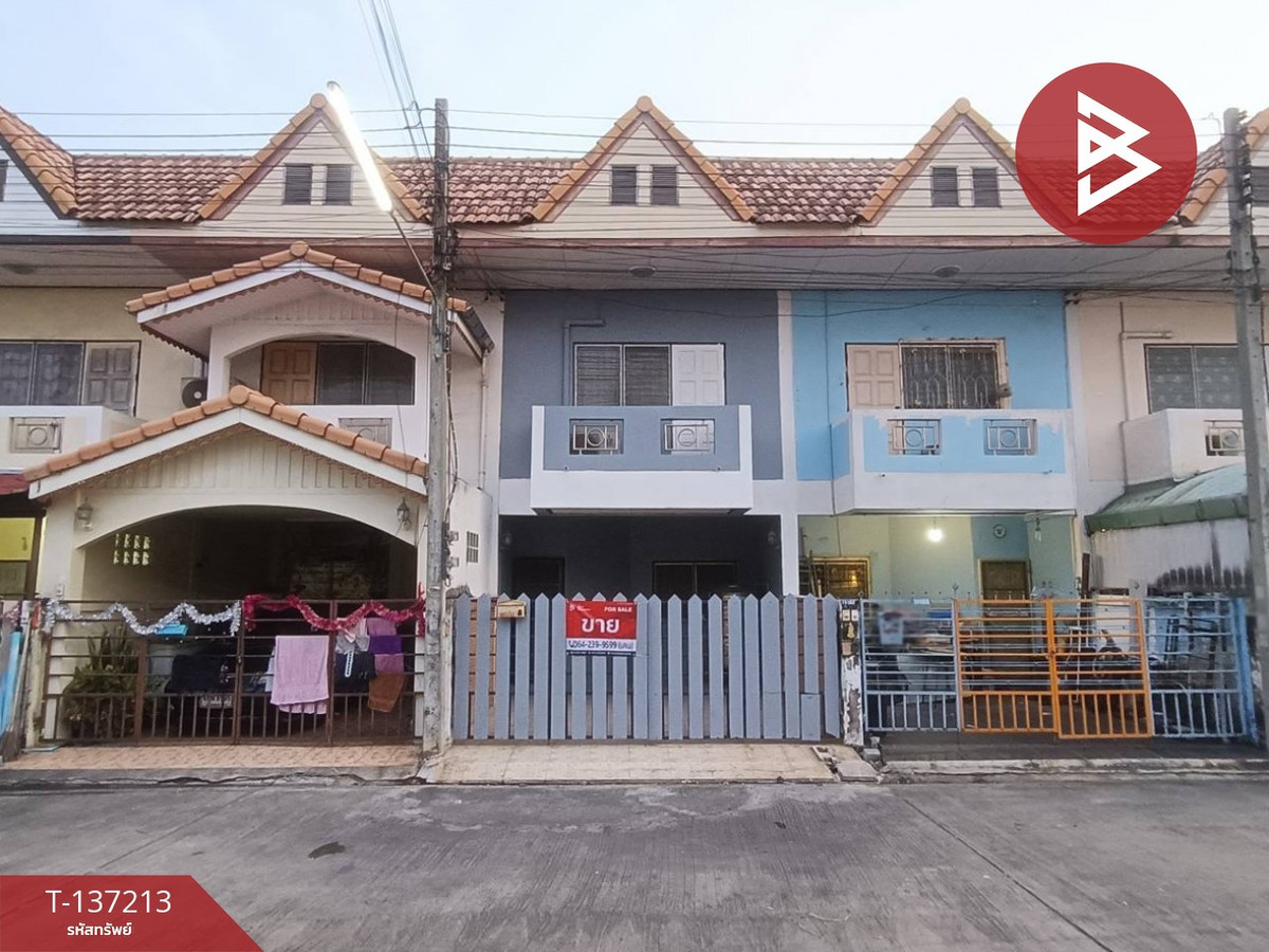 ขายทาวน์โฮมมหาชัย สมุทรสาคร : ขายทาวน์เฮ้าส์ หมู่บ้านชนันธร3 กระทุ่มแบน สมุทรสาคร