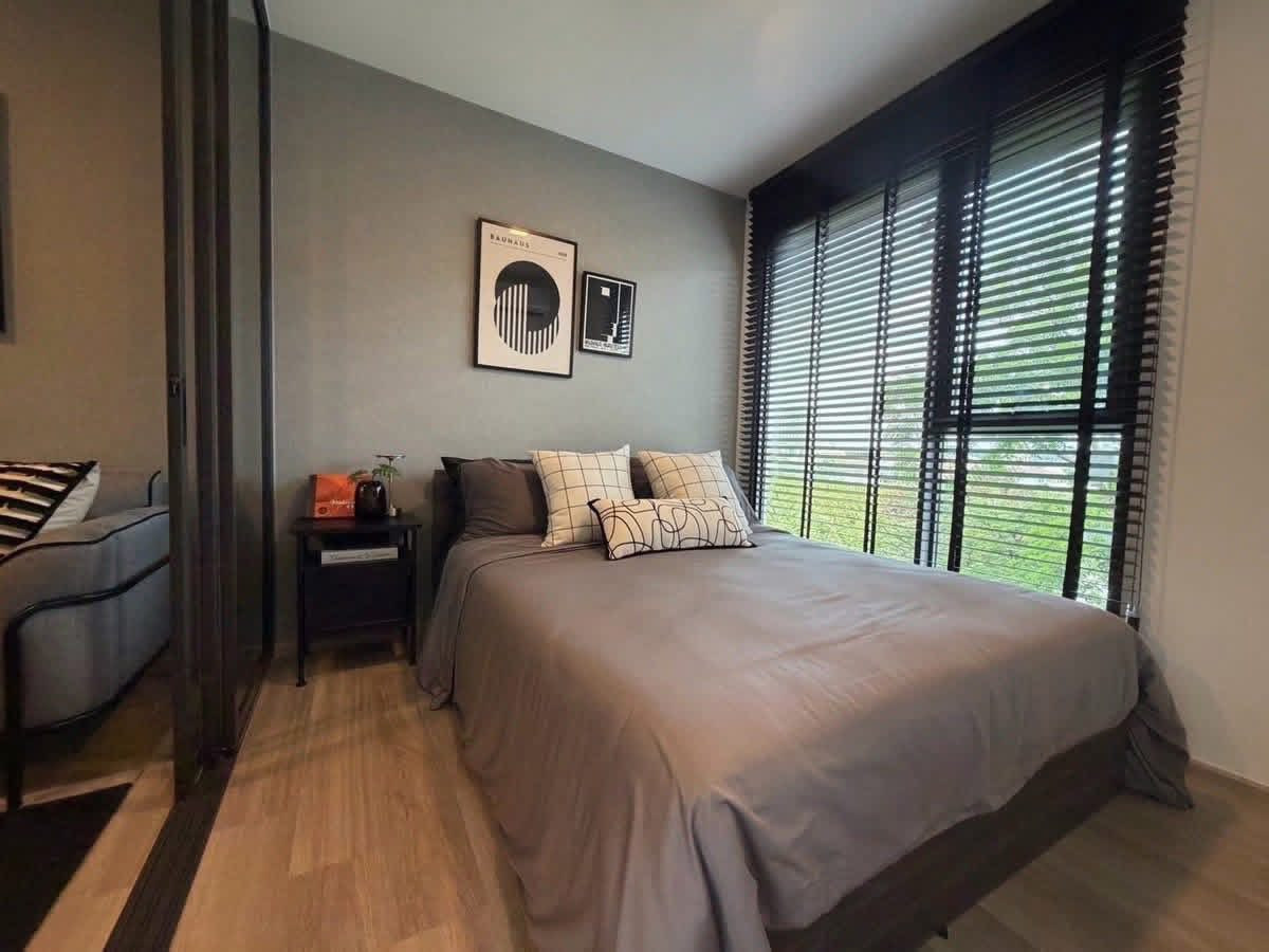 For RentCondoKasetsart, Ratchayothin : Big room 28.85 sq m, new, beautifully decorated, ready to move in ⭐For rent Chapter One More Kaset (Chapter One More Kaset)