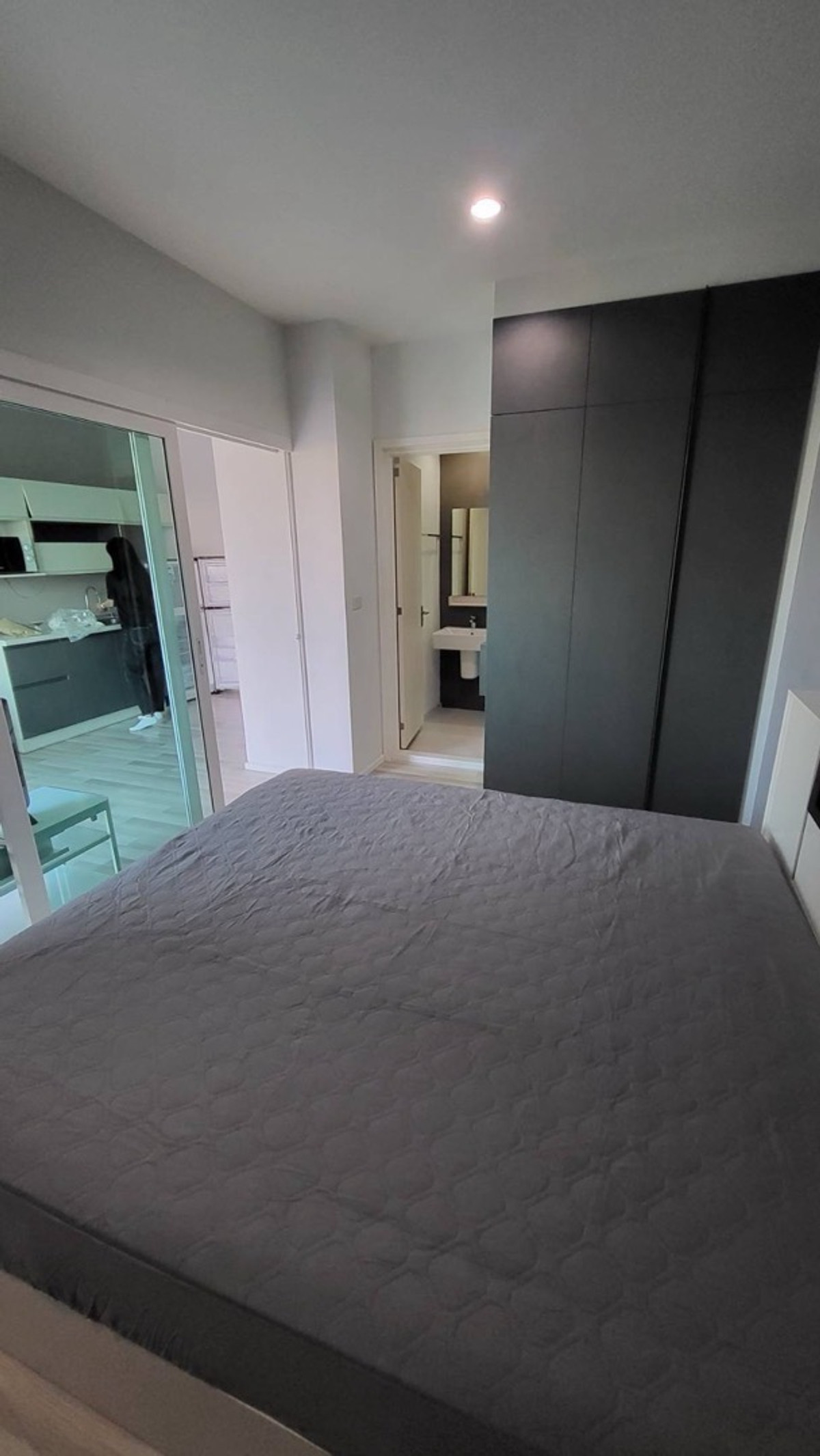 For RentCondoThaphra, Talat Phlu, Wutthakat : For rent The Key Wutthakat (8th floor, unobstructed view)