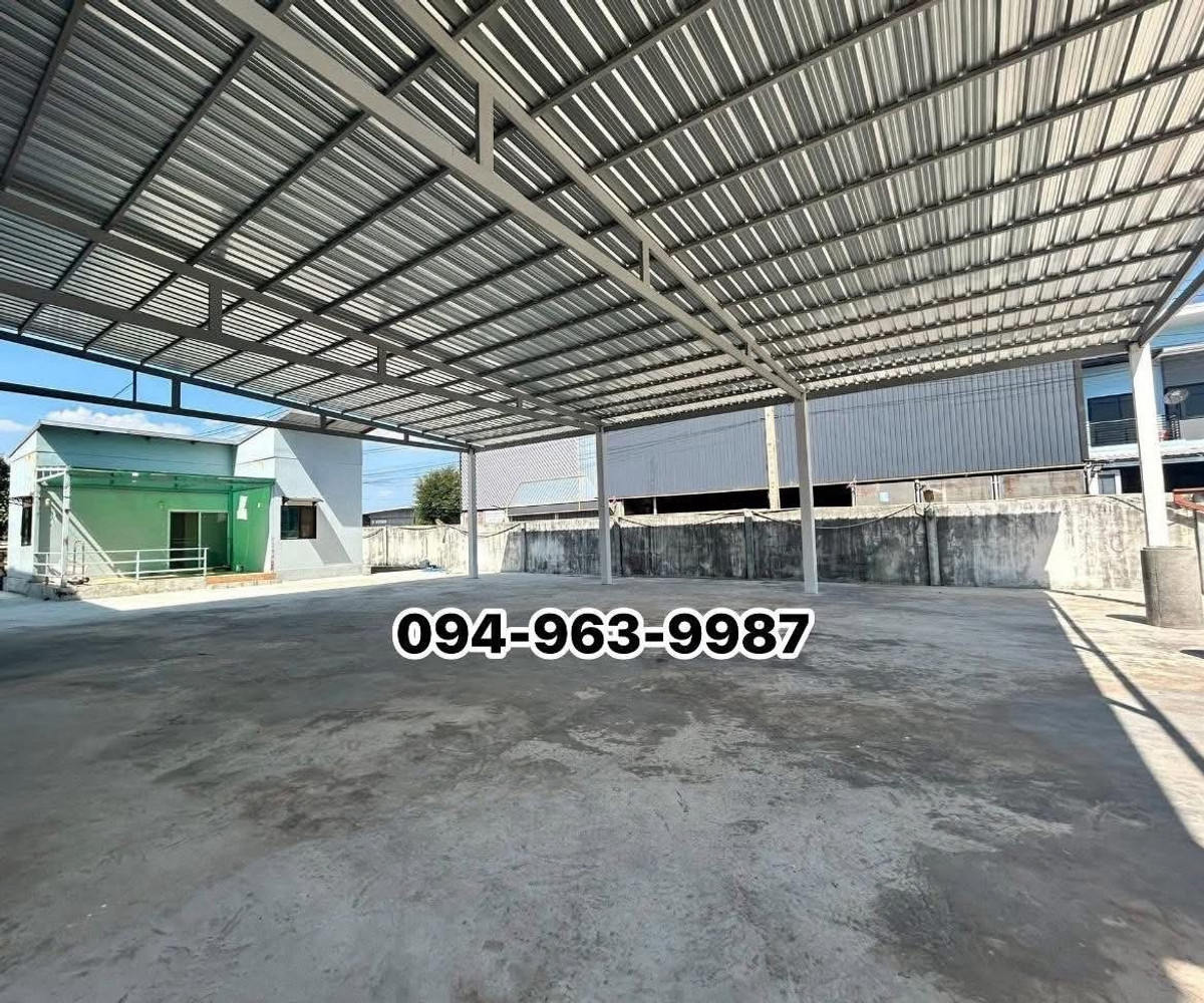 ให้เช่าโรงงานนวมินทร์ รามอินทรา : โรงงานให้เช่าสายไหม ใกล้ทางด่วนจตุโชติ สร้างใหม่ ขนาดโกดัง 400ตรม. พื้นที่ต่อเติมเก็บของได้อีก 360ตรม. ไฟ3เฟส มีใบอนุญาต รง.2 ขอ อย.ได้ 