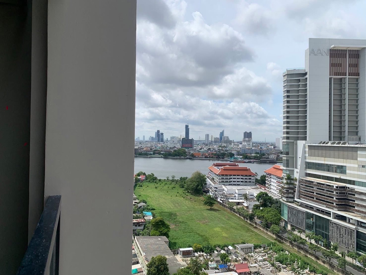 For RentCondoWongwianyai, Charoennakor : E265 (previous code S1171)🎉300369 Condo for rent at Na Reva Charoennakhon