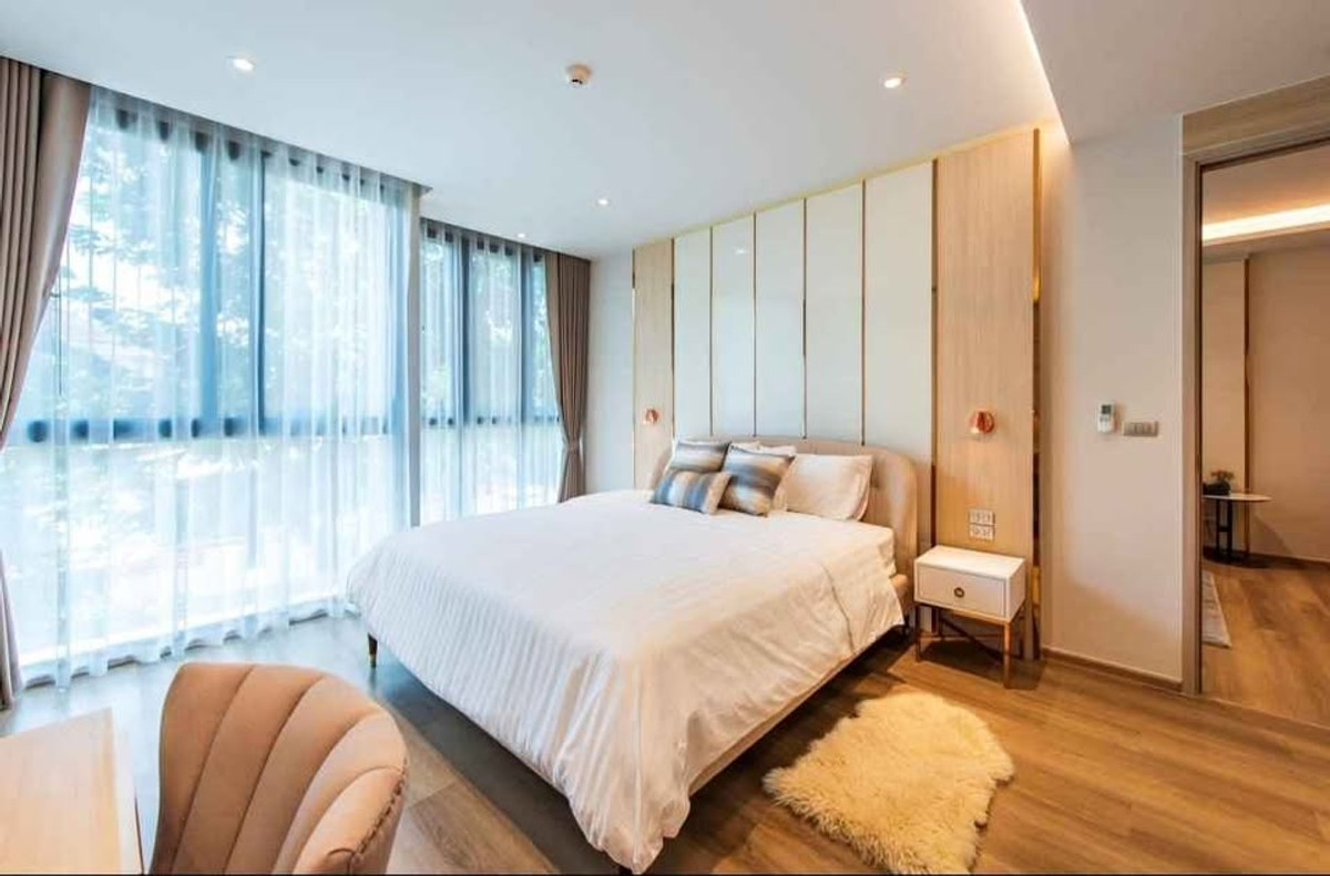 For RentCondoBangna, Bearing, Lasalle : 🏢✨ Bearing Residence for rent | Ready to move in 🧳 (Serviced Apartment)