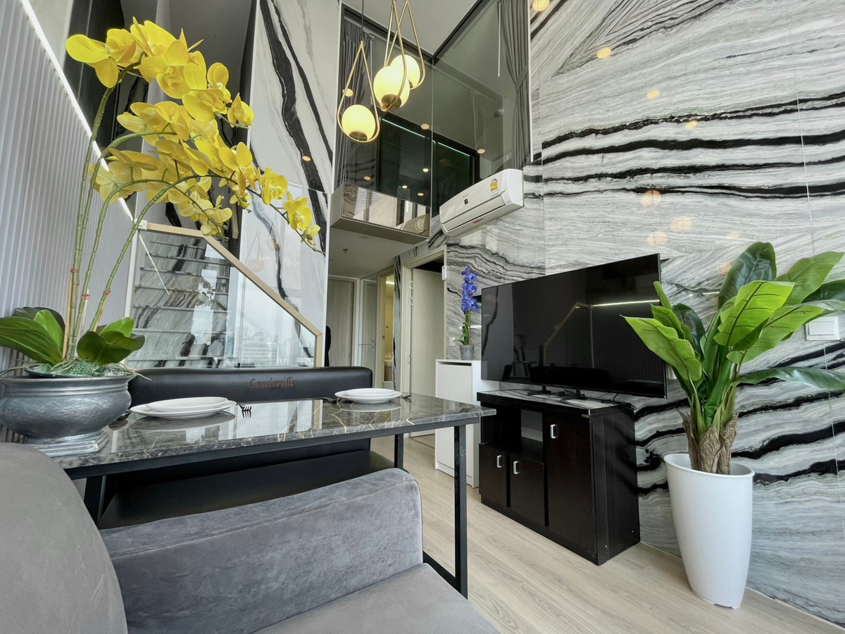 ให้เช่าคอนโดคลองเตย กล้วยน้ำไท : 🔥 ให้เช่า Life Rama 4 - Asoke | Vertiplex ชั้นสูง วิวสวย แต่งครบ พร้อมอยู่!  ห้องหรู แต่งสวยด้วยแผ่น Christal Panda White 🔥