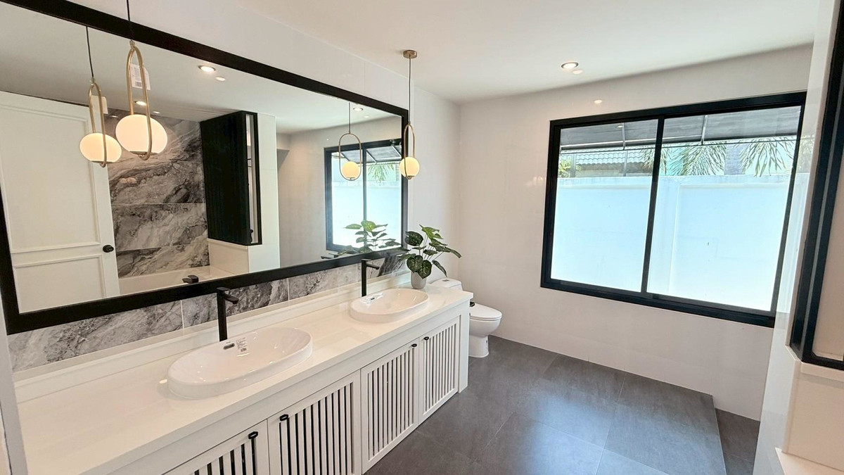 For SaleHousePattaya, Bangsaen, Chonburi : Detached House Nibbana Shade / 4 Bedrooms (FOR SALE) AM100