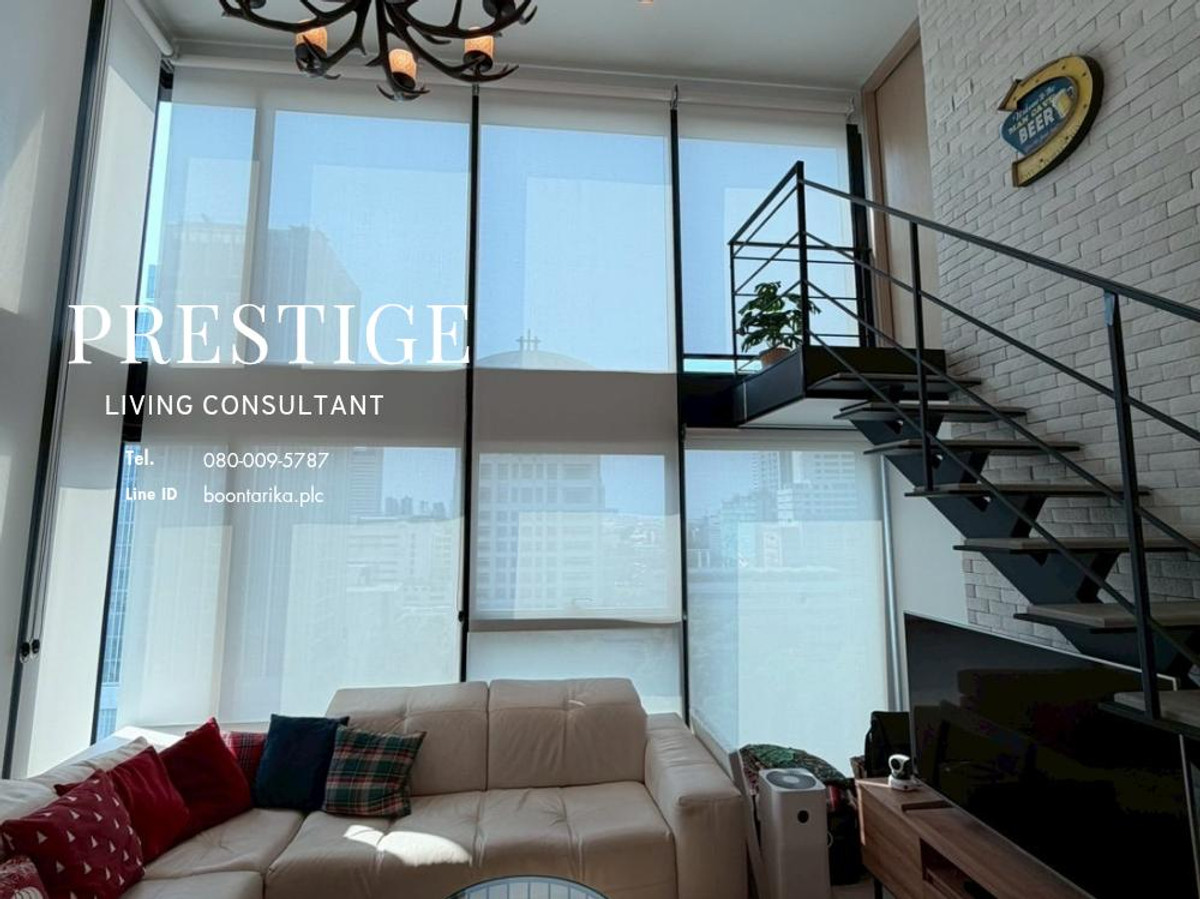 For RentCondoSilom, Saladaeng, Bangrak : 📌For RENT | The Lofts Silom - 2BR Lofts - Hybrid (71 sqm) 62,000 THB/month