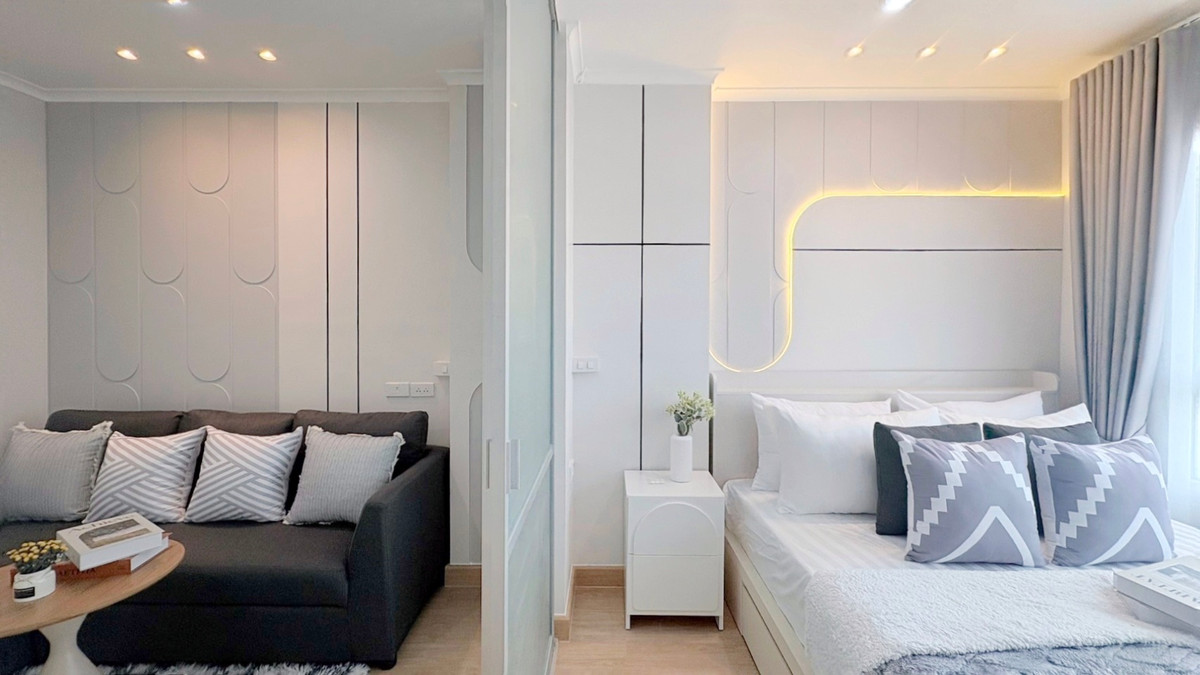 For SaleCondoRathburana, Suksawat : Cant miss it‼️ Better value than renting 🏡Condo, beautiful room, fully furnished, river view 🌳Lumpini Ville Ratburana - Riverview 1🌳