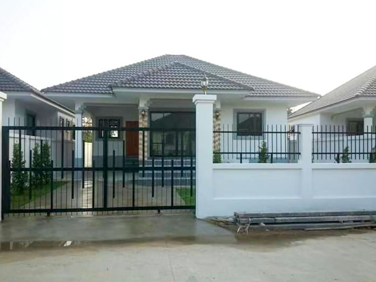 ให้เช่าบ้านเชียงใหม่ : บ้านให้เช่าใกล้แยกกองทราย ใกล้โรงเรียนนานาชาติ  ยางเนิ้ง สารภี เชียงใหม่