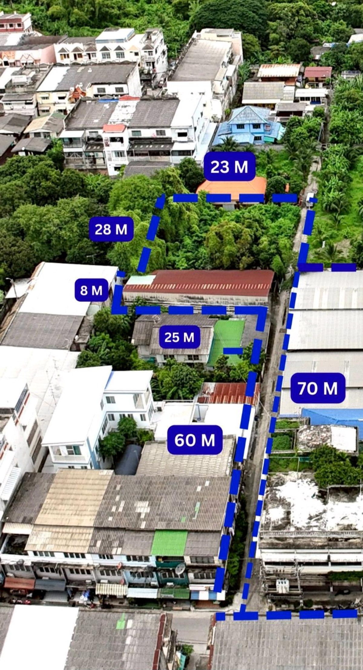 For SaleLandPinklao, Charansanitwong : Prime Land Near MRT Tha Phra – Charan Sanitwong Soi 3,Perfect for building a dream home in the city, Must see!