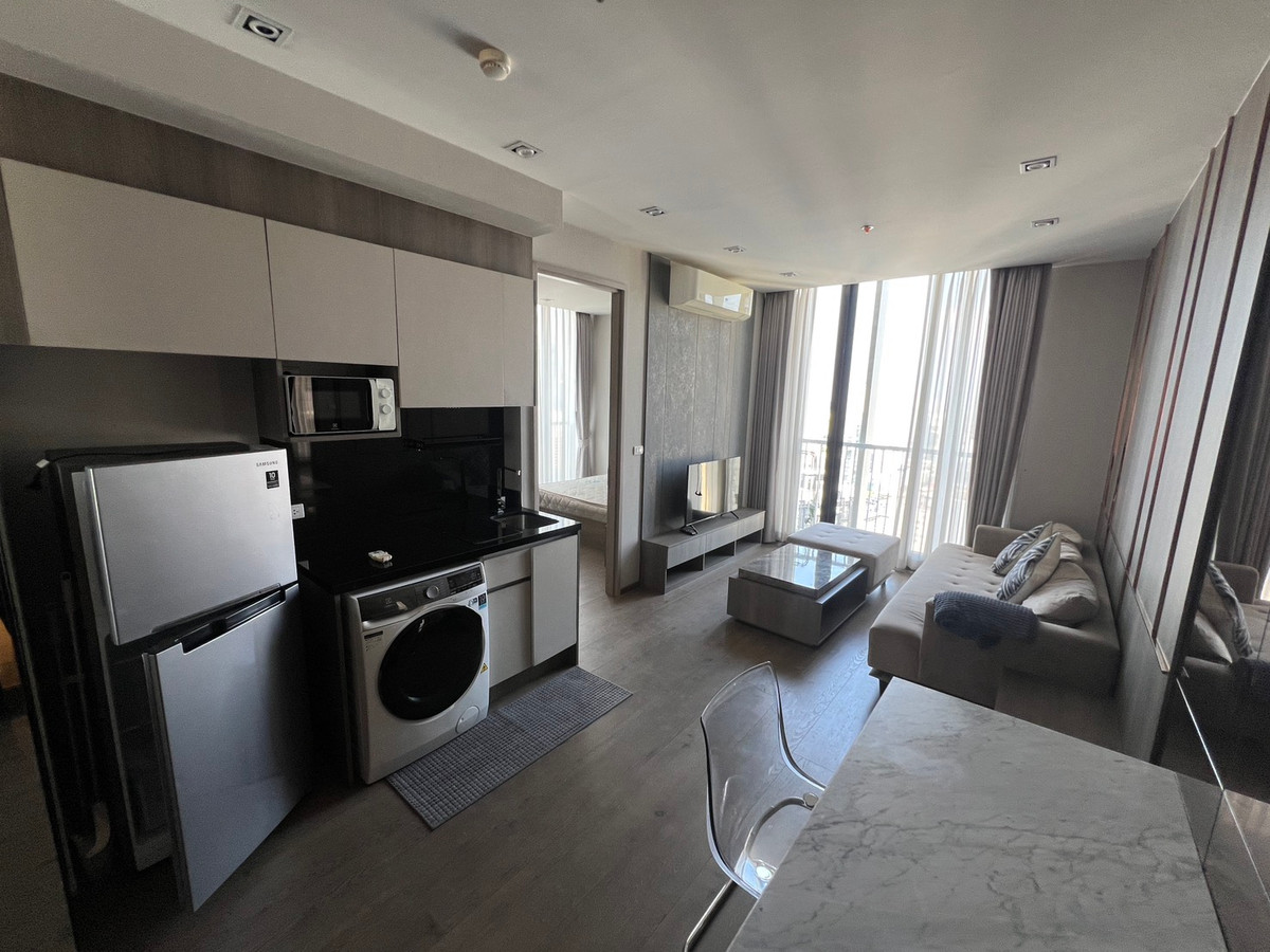 For RentCondoSukhumvit, Asoke, Thonglor : Rent 1 bedroom, 1 bathroom, corner room, 40 sq m, Park 24 (Origin Phrom Phong)