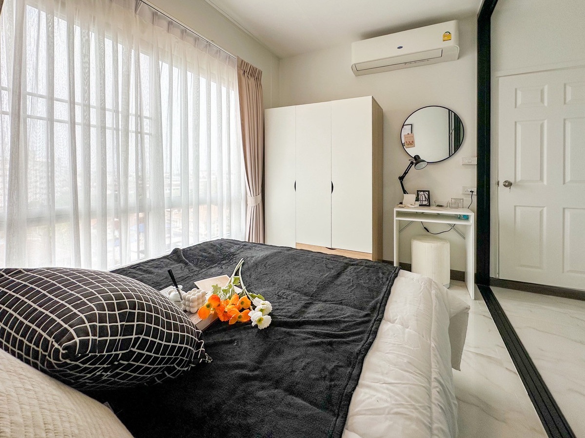 ขายคอนโดโชคชัย4 ลาดพร้าว71 : 🔥 The Tree ลาดพร้าว-วังหิน แต่งใหม่กริ๊บ✨ ชั้น 8 วิวโล่ง ลมดี อยู่แล้วรวย ตกแต่งเสร็จ 🧳 หิ้วกระเป๋ามาเลย