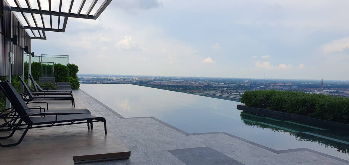 ให้เช่าคอนโดมีนบุรี-ร่มเกล้า : คอนโดให้เช่า 𝗧𝗛𝗘 𝗢𝗥𝗜𝗚𝗜𝗡 𝗥𝗔𝗠 𝟮𝟬𝟵 𝗜𝗡𝗧𝗘𝗥𝗖𝗛𝗔𝗡𝗚𝗘 1 bedroom plus 31 ตร.ม. ทำเลดี วิวพระอาทิตย์ขึ้น