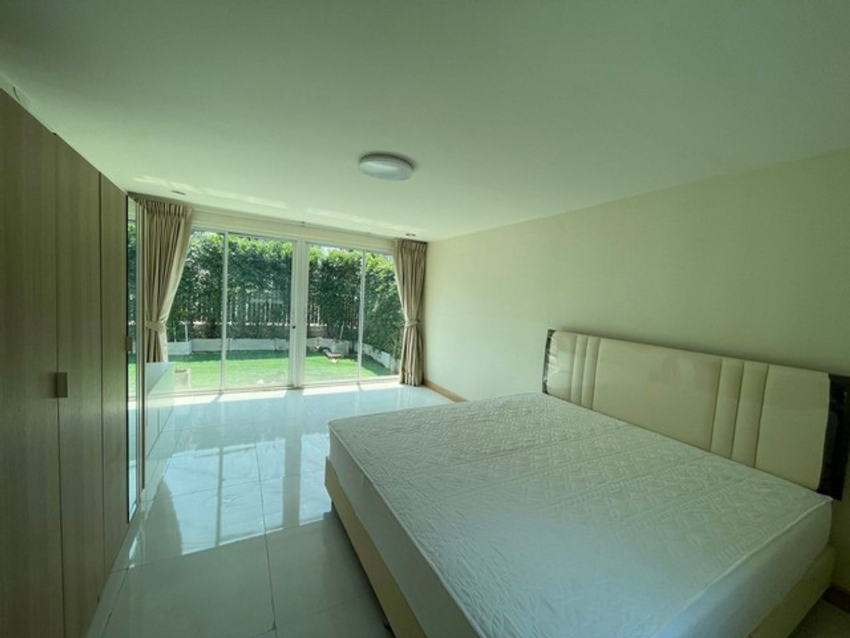 ให้เช่าบ้านเลียบทางด่วนรามอินทรา : HR3366ขายและให้เช่าบ้านเดี่ยว โครงการบ้านสวนราชา รามอินทรา ใกล้รถไฟฟ้าสายสีชมพู บรรยากาศเงียบสงบ เป็นส่วนตัวสุดๆ