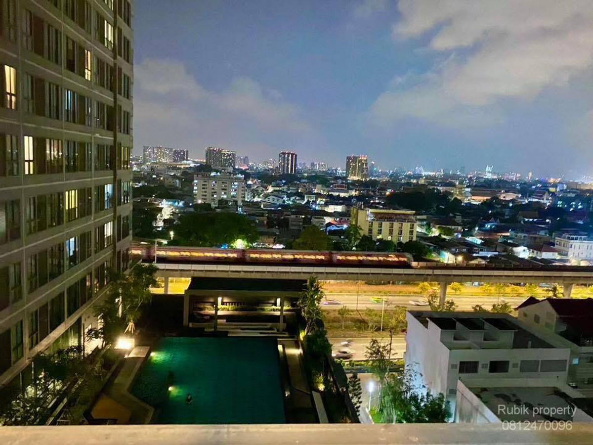 For RentCondoThaphra, Talat Phlu, Wutthakat : 🏙 For rent Ideo Sathorn-Thapra RB1858 Condo, good location, near BTS, easy to enter Sathorn city, pool view room, not hot 🌿✨