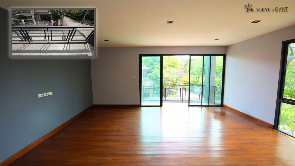 For SaleHome OfficeNonthaburi, Bang Yai, Bangbuathong : 3.5-Story Home Office in Narathip Village, near MRT Saimai Station (Gant-351)