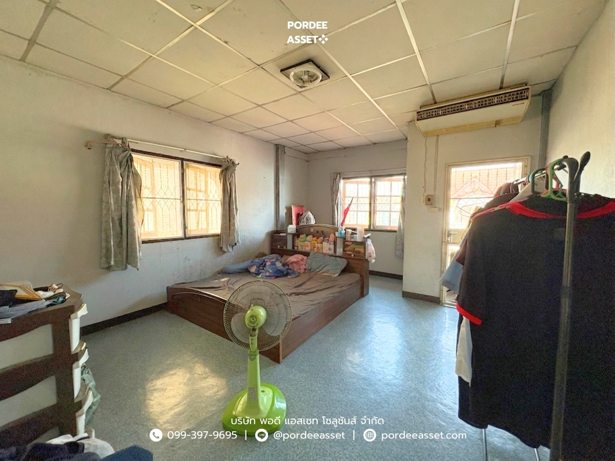 For SaleTownhomeRama5, Ratchapruek, Bangkruai : sell!! 2-story townhouse, Samrej Ville 1 Village, Bang Kruai (size 26 sq m, sold as is, has space on the side) near Kanchanaphisek Road, Bang Kruai, Nonthaburi: Samrej Ville 1