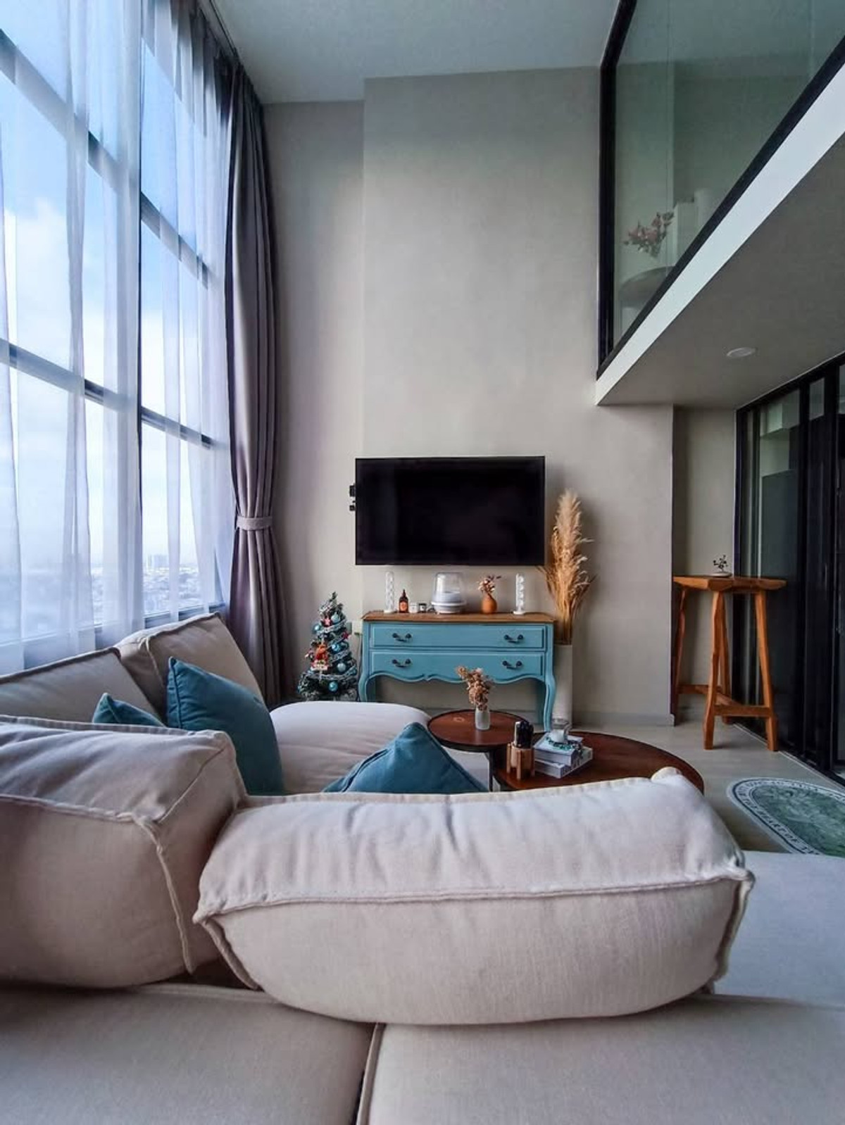 ให้เช่าคอนโดสาทร นราธิวาส : Knightsbridge Prime Sathorn - 1bed Duplex 37sqm. with River view 28,000/month Available Now