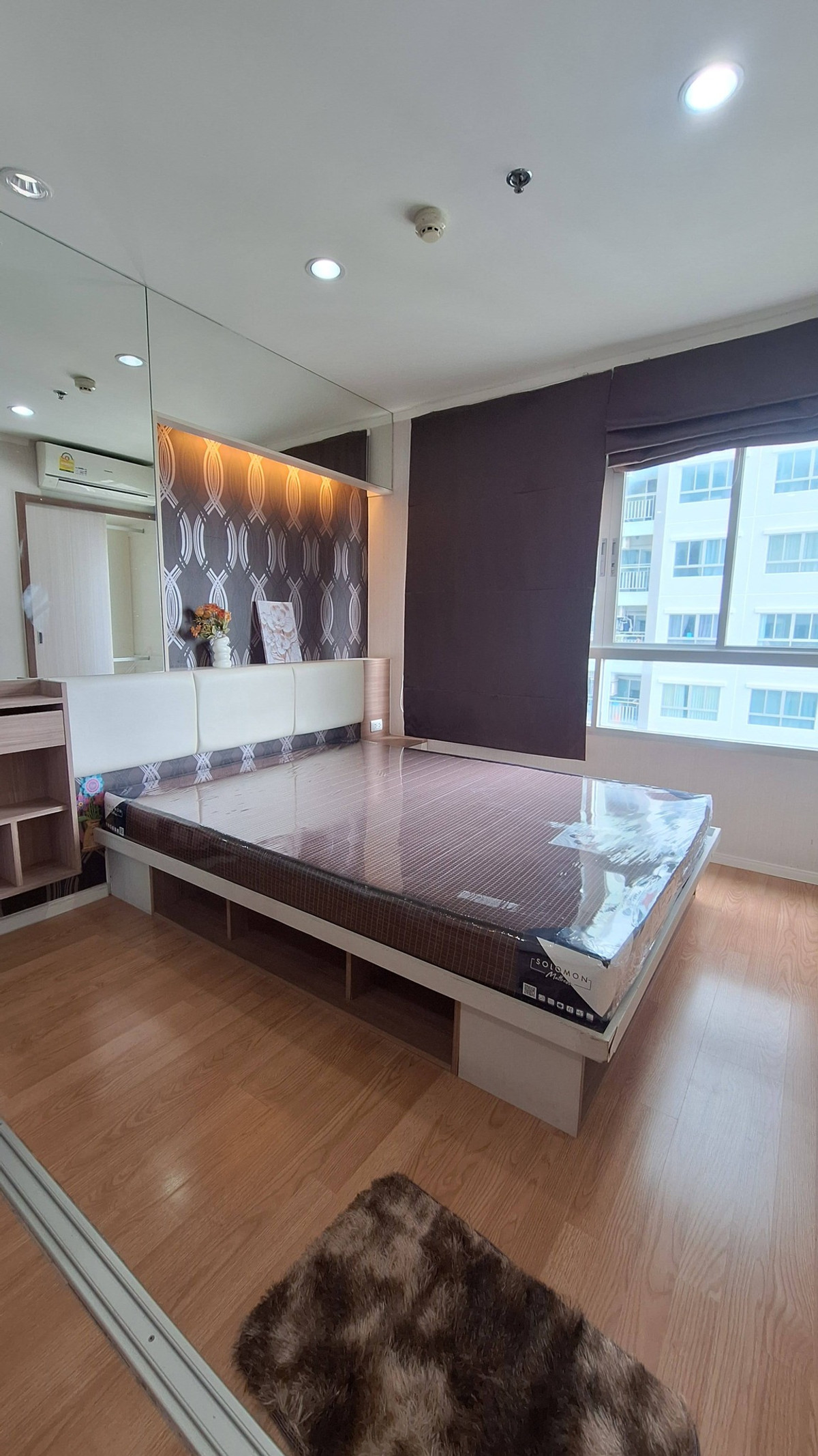 For SaleCondoBangna, Bearing, Lasalle : K-6825 Built-in furniture room, ready to move in, high floor 🔥🔥 For sale!!  Condo LPN Mega Bangna near IKEA Mega Bangna.