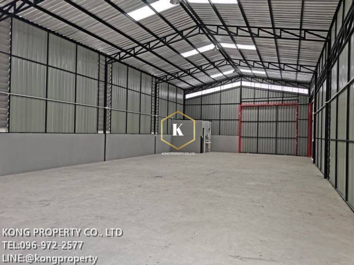 For RentWarehouseLadprao101, Happy Land, The Mall Bang Kapi : Warehouse for rent, Lat Phrao, Wang Thonglang, Bangkok, 400 sq m, with 2-story office.