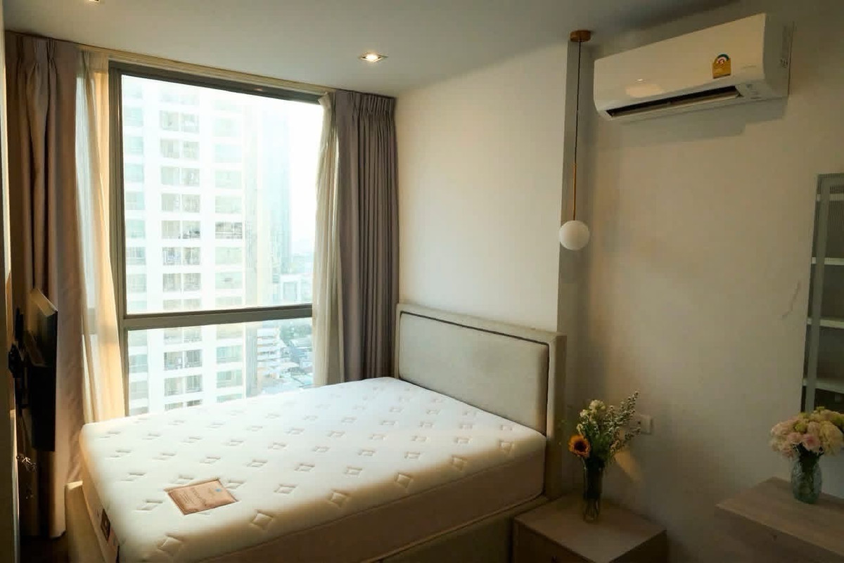 คอนโดราชเทวี พญาไท : For Rent📍Ideo Q phayathai🛀1 bed 2 bath duplex📞0639399665