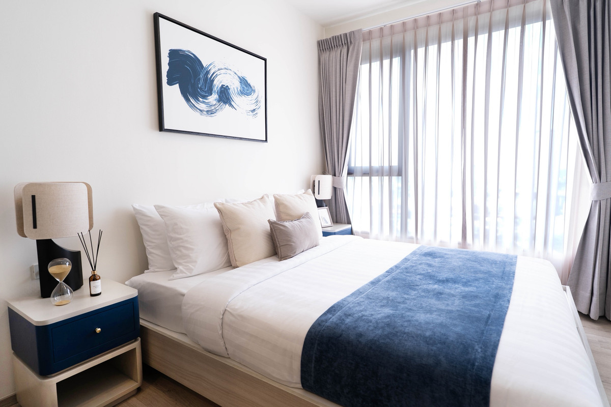 For RentCondoBangna, Bearing, Lasalle : Short term rental💫Origin Place Bangna🌳 1 Bedroom 35 sq.m.