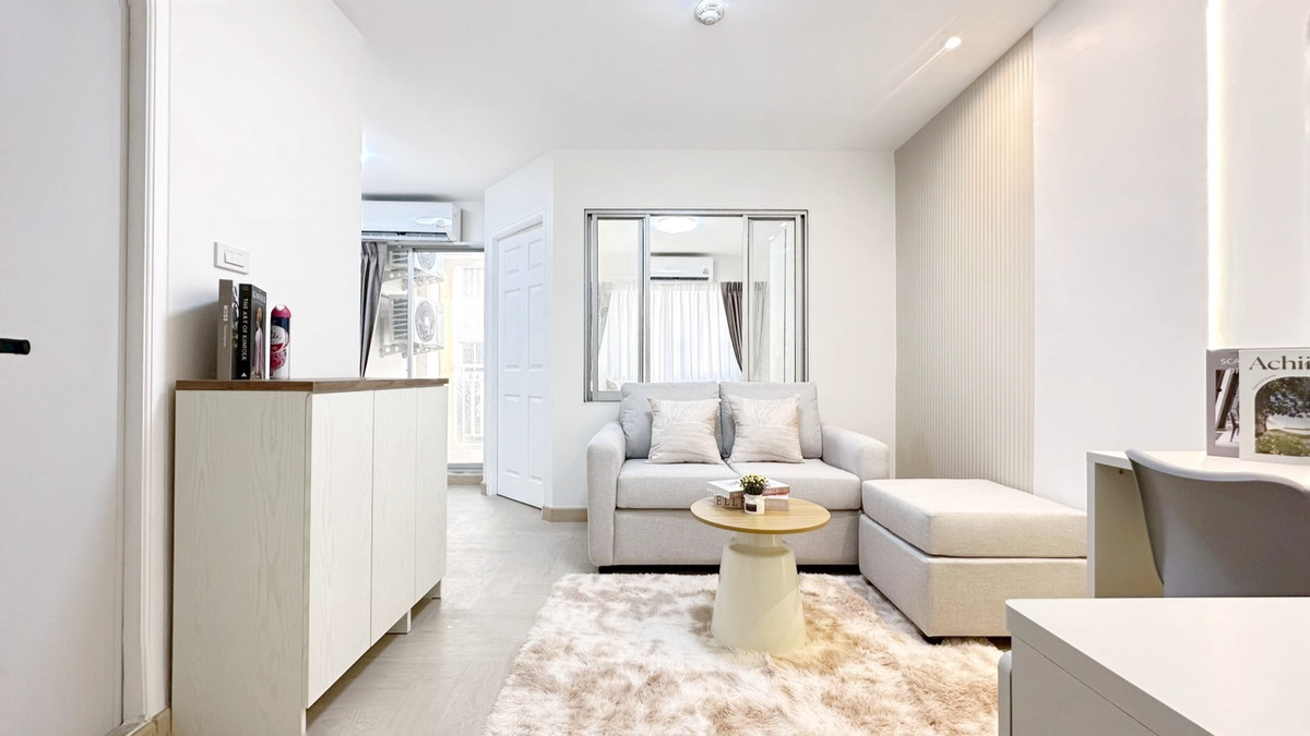 For SaleCondoNawamin, Ramindra : ✨Why pay rent? Is it better to pay in installments yourself? Definitely cheaper than renting 🏡 Lumpini Condo Town Ramintra-Lak Si 🌳