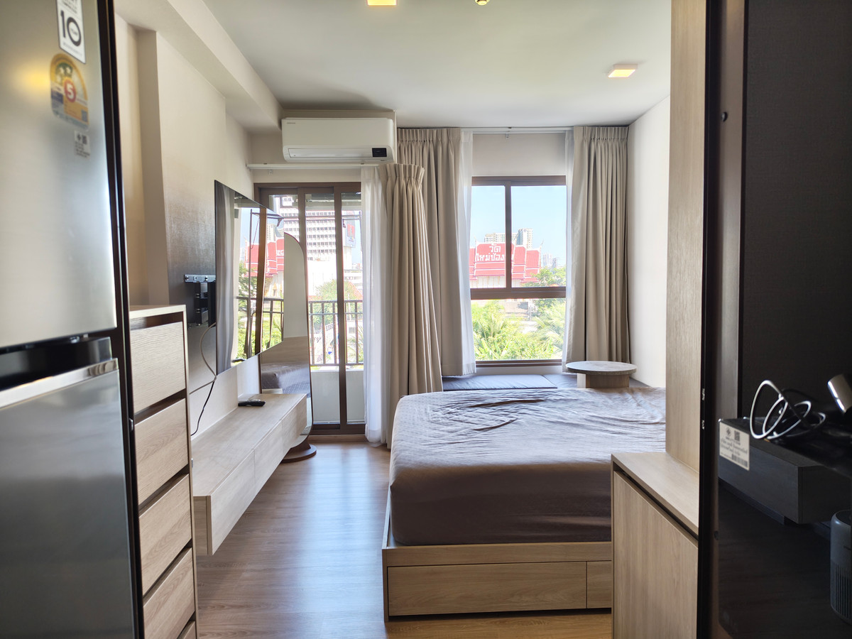 ให้เช่าคอนโดสุขุมวิท อโศก ทองหล่อ : เช่าคอนโด Quintara Mhy Zen Phromphong — Studio 21.60 ตร.ม. ใกล้ BTS พร้อมพงษ์ ค่าเช่าเพียง 13,000 บาท/เดือน