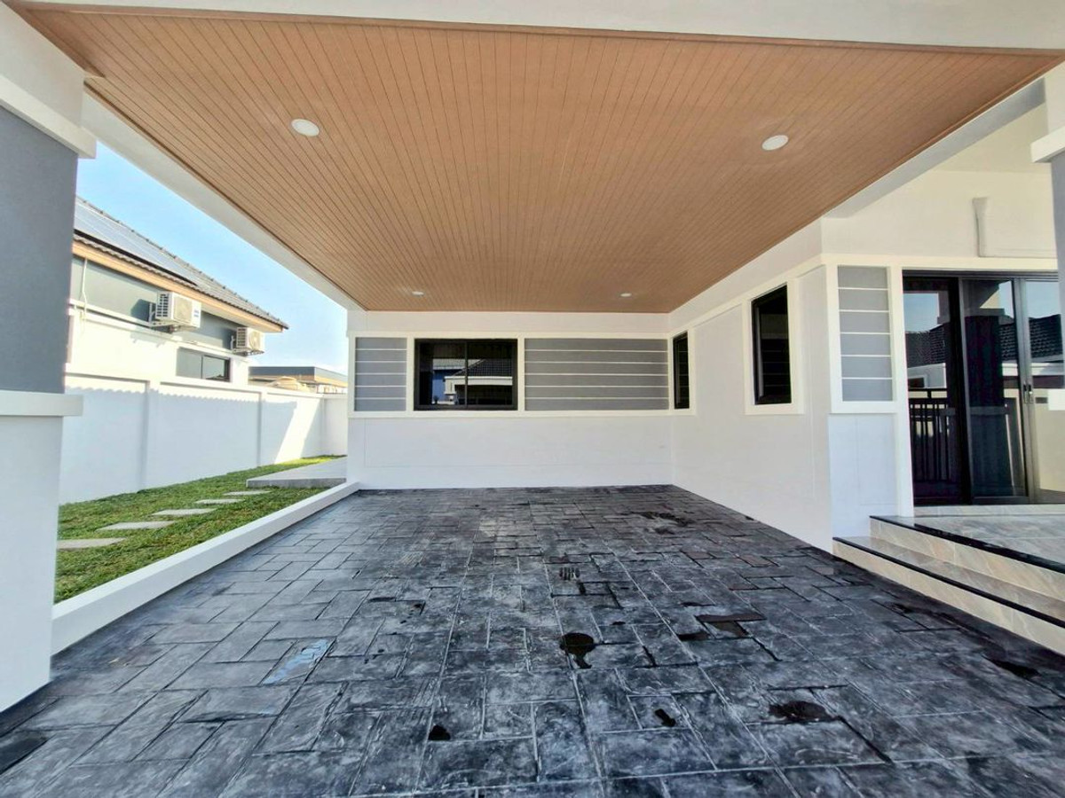 ขายบ้านพัทยา บางแสน ชลบุรี สัตหีบ : บ้านเดี่ยวทุ่งกลมตาลหมัน / 3 ห้องนอน (ขาย), Single House Thung Klom Tanman / 3 Bedrooms (FOR SALE) AM105