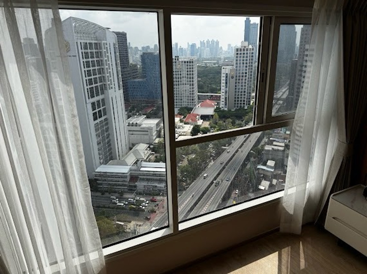For RentCondoSiam Paragon ,Chulalongkorn,Samyan : New ✨ Culture Chula Modern Loft : 2 Bedroom, 1 Bathroom | 57 sq.m. | High Floor, Unblocked Lumpini Park View Only 52,000 per month 🏡🌳