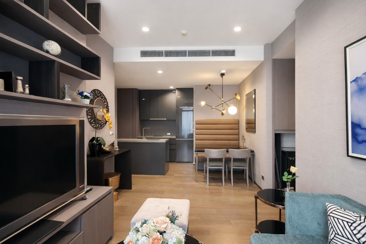 ขายคอนโดสาทร นราธิวาส : ขายด่วน The Diplomat Sathorn ห้องใหญ่ 2 ห้องนอน สุดพรีเมียม แต่งครบ พร้อมอยู่ นัดหมายเข้าชมทัก 063-616-5390