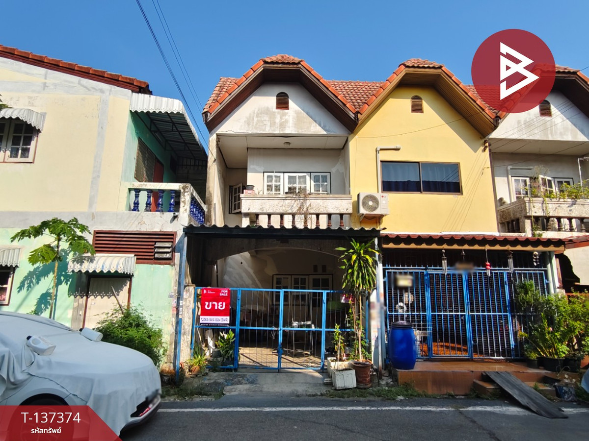 ขายทาวน์โฮมมหาชัย สมุทรสาคร : ขายทาวน์เฮ้าส์ หมู่บ้านสิวารัตน์3 พุทธมณฑลสาย5 กระทุ่มแบน สมุทรสาคร