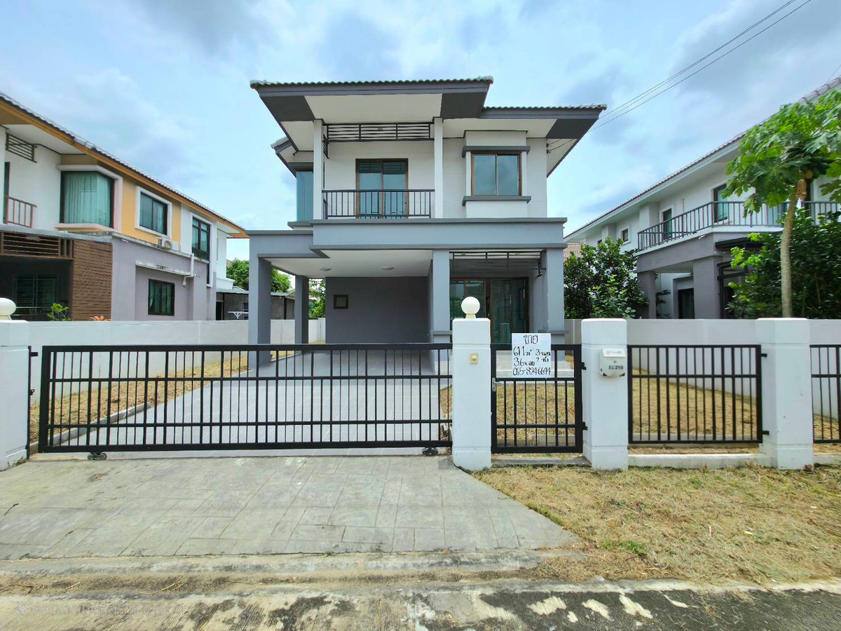 ขายบ้านปทุมธานี รังสิต ธรรมศาสตร์ : บ้านรีโนเวทใหม่ทั้งหลัง หมู่บ้านวิสต้าวิลล์ (B1 B2) ลำลูกกา คลอง 3