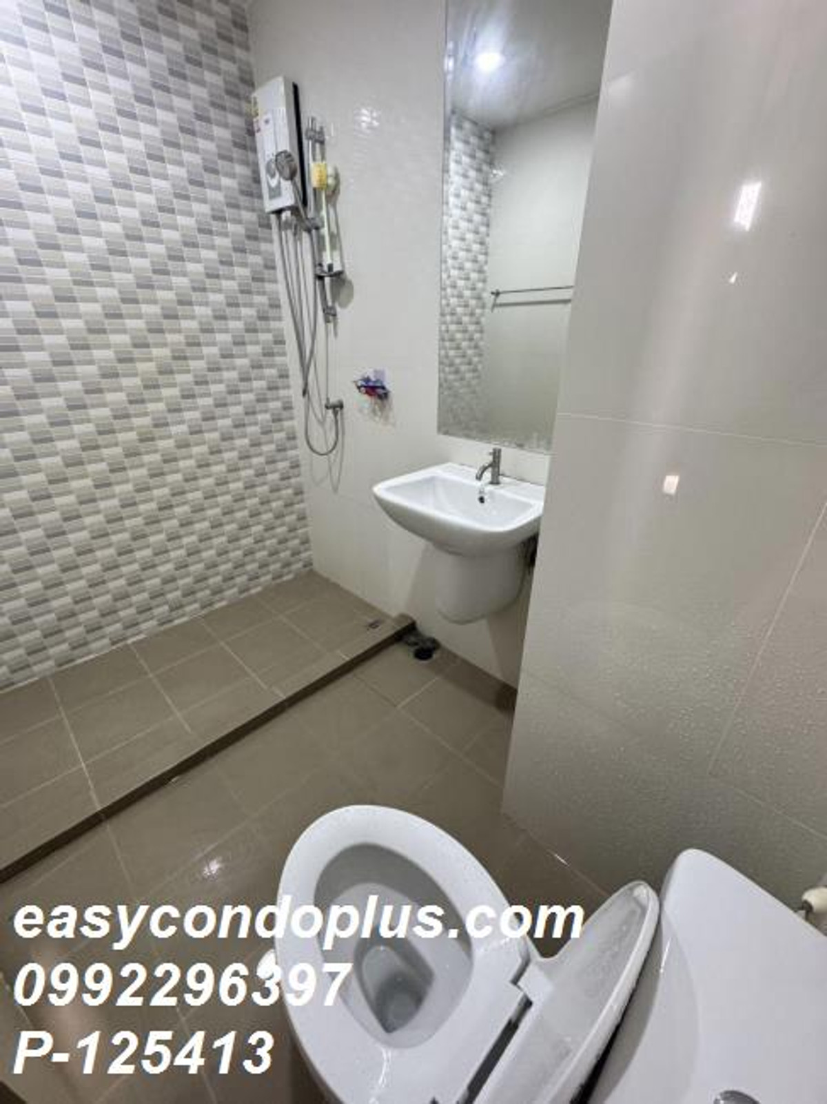 For RentCondoSamut Prakan,Samrong : P-125413 Condo for rent! Studio 26 sq m. @ Lesto Sukhumvit 113 - good price 8,000 baht Line Id: @easycondoplus 099-229-6397
