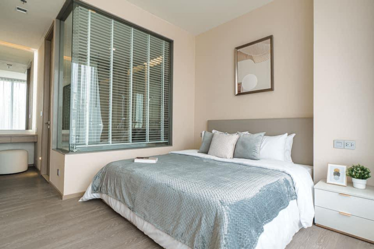 ให้เช่าคอนโดสุขุมวิท อโศก ทองหล่อ : ᚱ ให้เช่า The ESSE Asoke ✅มีอ่างอาบน้ำ 🔥ชั้น 22 47 ตร.ม.🔥 คอนโด 1 ห้องนอน ใกล้ BTS อโศก และ MRT สุขุมวิท