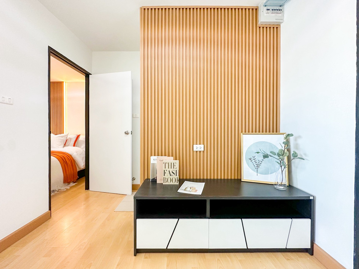 For SaleCondoRama 2, Bang Khun Thian : ✨ Newly decorated, very beautiful! 📢 Smart Condo Rama 2 for sale (Smart Condo Rama 2), Building A, frontmost location 🍃 open view 🧳 just carry your bags and move in!