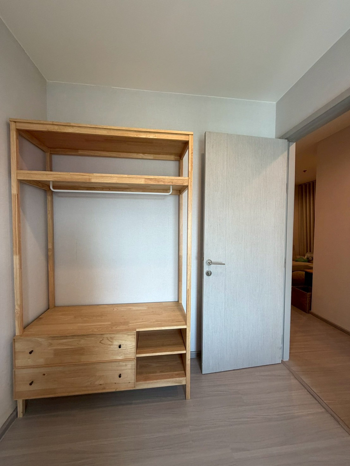 ให้เช่าคอนโดอ่อนนุช อุดมสุข : (ปล่อยเช่า) คอนโด Life Sukhumvit 62  I 2-BR ห้องสวย เฟอร์+เครื่องใช้ไฟฟ้าครบ ชั้นสูง วิวแม่น้ำ ㅡ  ใกล้ 🚆BTS บางจาก																								