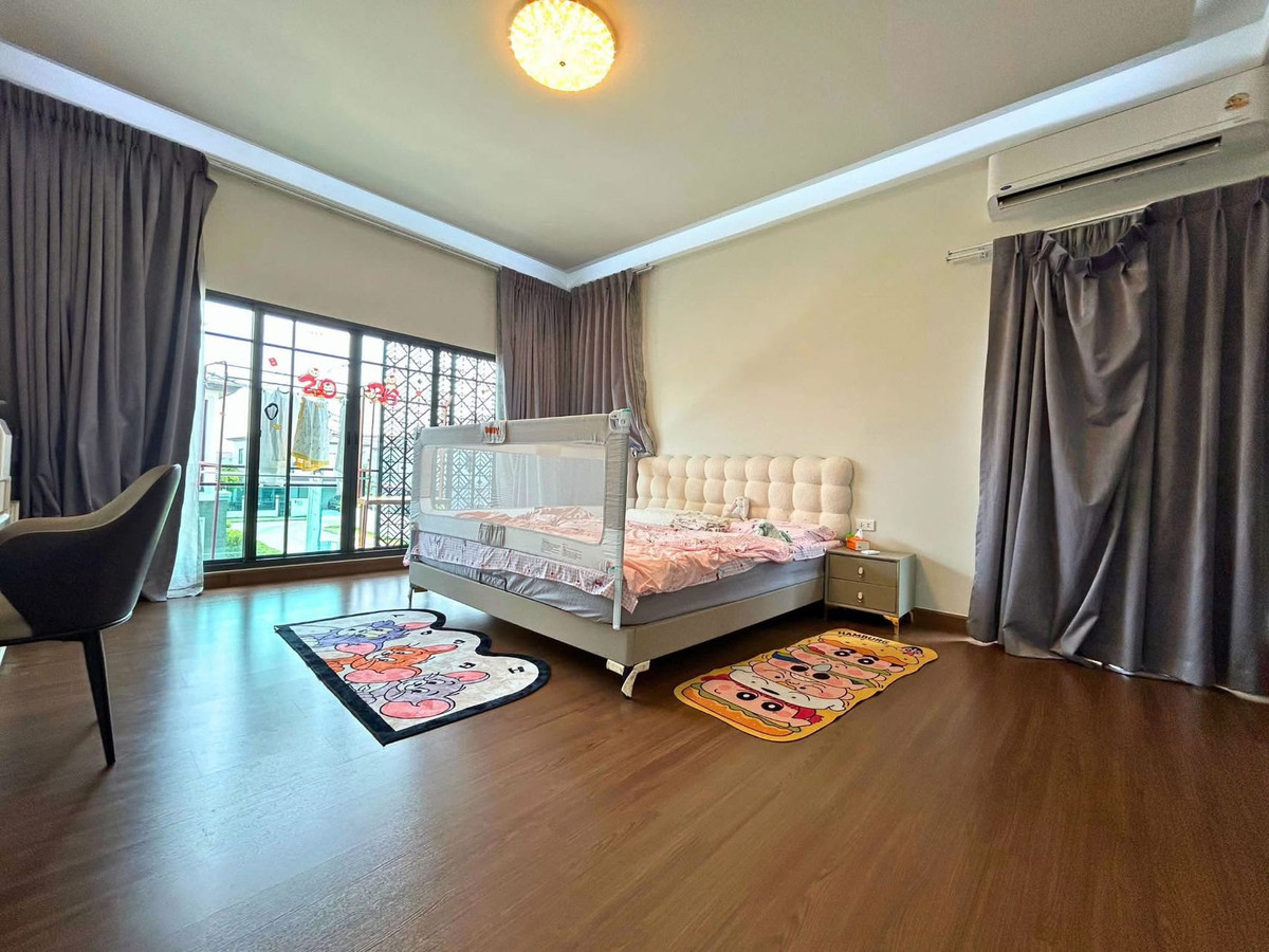 ให้เช่าบ้านลาดกระบัง สุวรรณภูมิ : ᚱ ให้เช่า ✅รับระยะสั้น 🔥 4 ห้องนอน 1 ห้องแม่บ้าน🔥บ้านเดี่ยว แกรนด์ บริทาเนีย พระราม 9 – กรุงเทพกรีฑา ใกล้ โรงเรียนนานาชาติเวลลิงตัน 