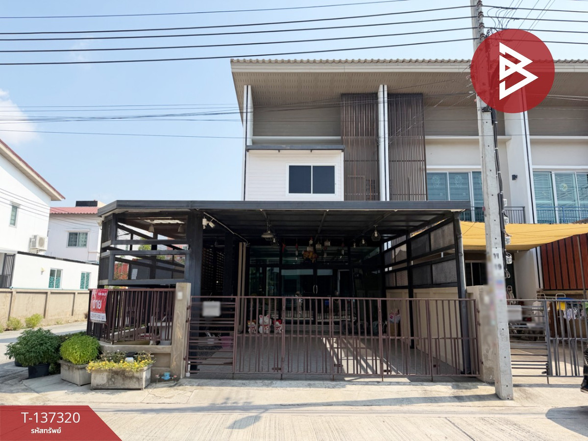 ขายทาวน์โฮมสมุทรปราการ สำโรง : ขายทาวน์เฮ้าส์ โครงการบางพลีทาวน์โฮม 2 บางเสาธง สมุทรปราการ