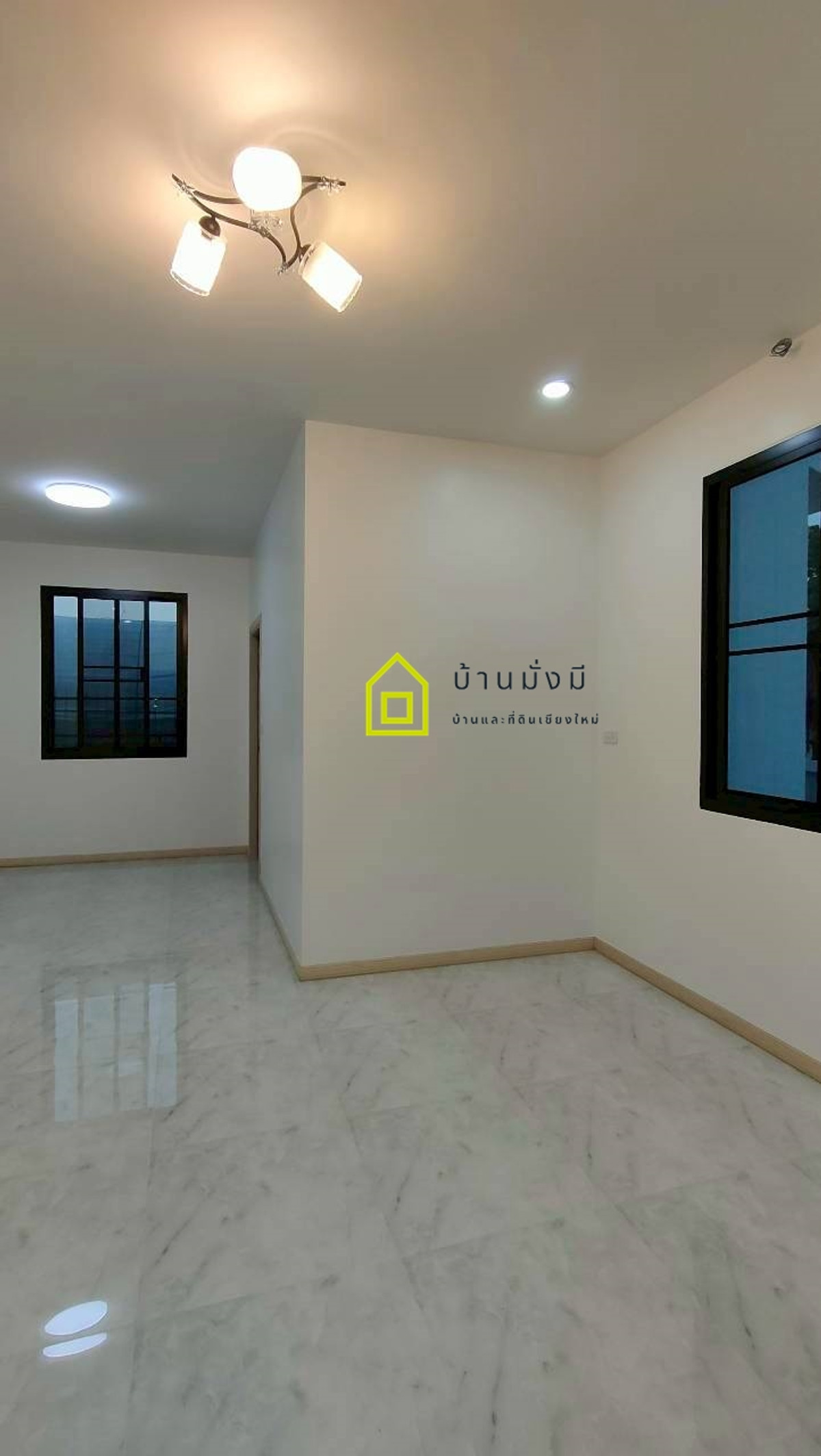 For SaleHouseChiang Mai : 2-story detached house near Maejo University (2 kilometers from Maejo University), Wat Mongkol Setthi intersection zone.